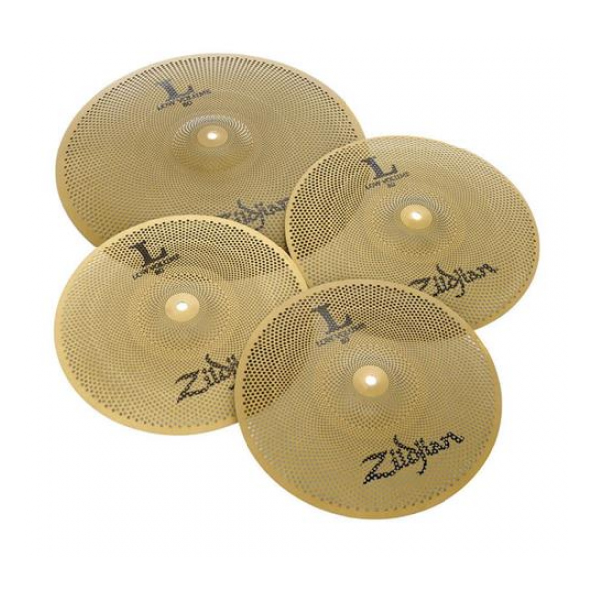 10366_4.jpg Set Platillos Zildjian Lv468 L80 De Bajo Volumen Hihat Crash - Imagen 1