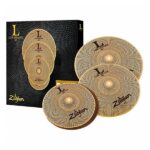 Set Platillos Zildjian Lv468 L80 De Bajo Volumen Hihat Crash - Imagen 4