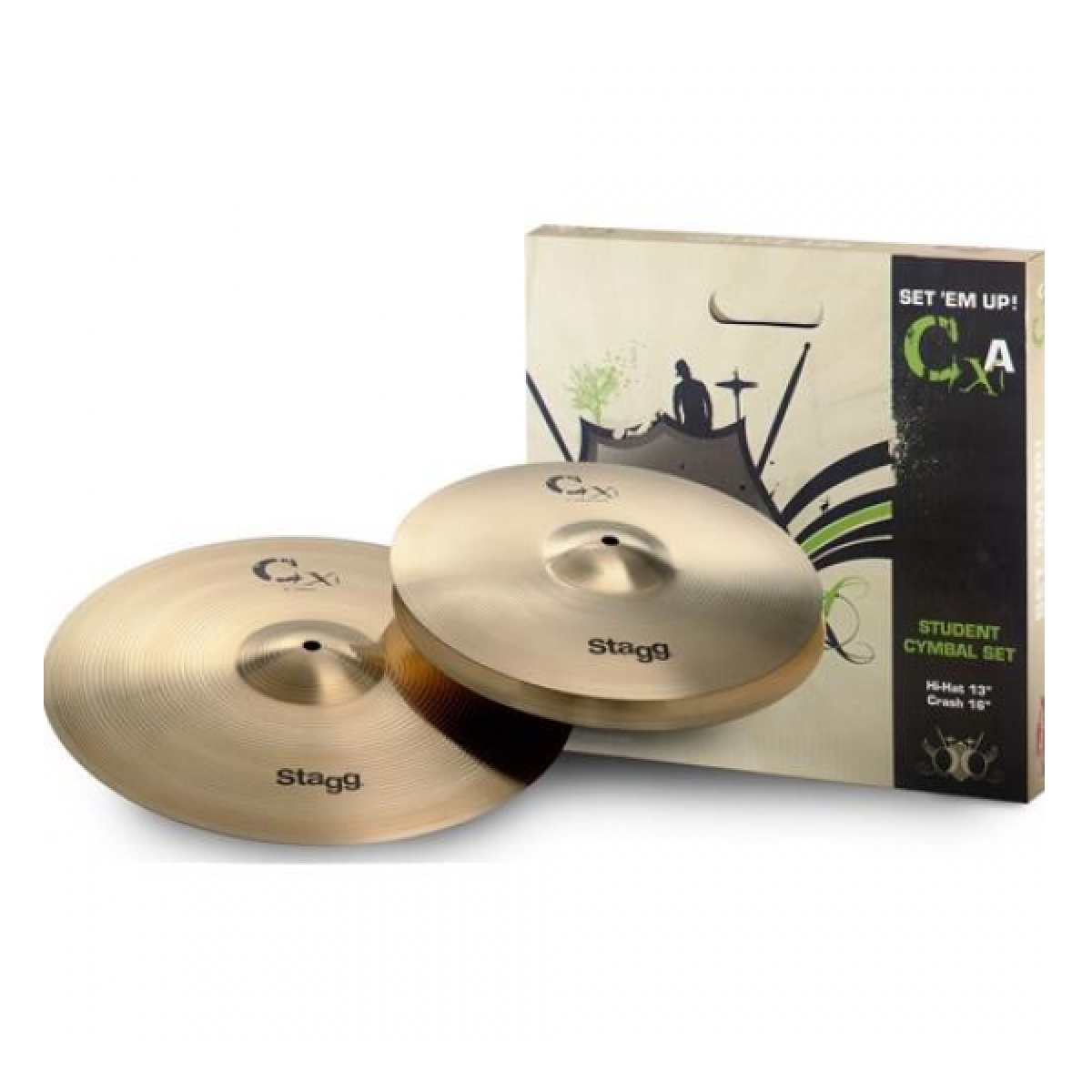 10554_4.jpg Platillo Hi Hat 13 Axa Set - Imagen 1