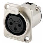 Conector hembra a chasis AMPHENOL AC3FDZ