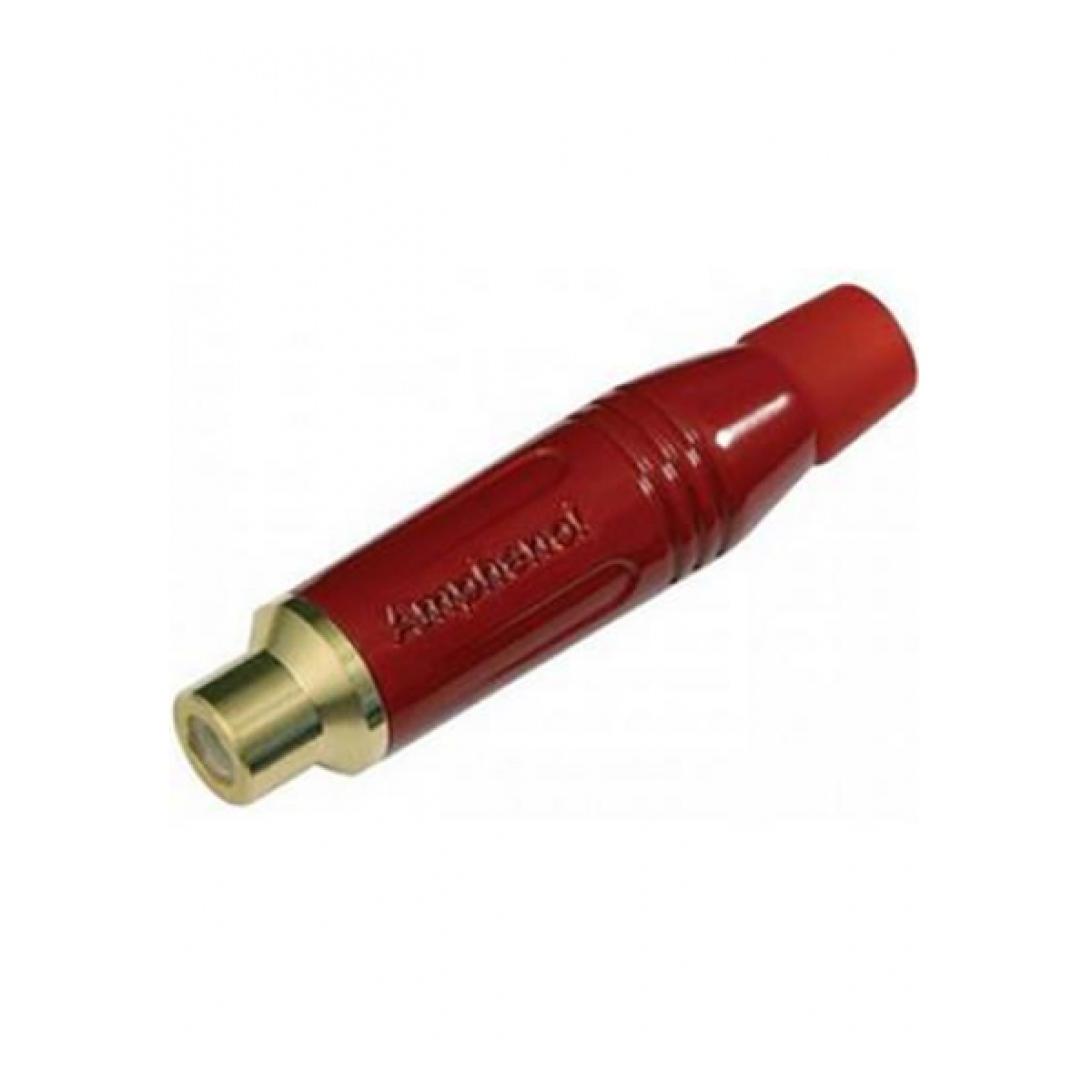 1118_4.jpg Ficha Conector RCA Macho Amphenol ACJR-RED Color Rojo - Imagen 1