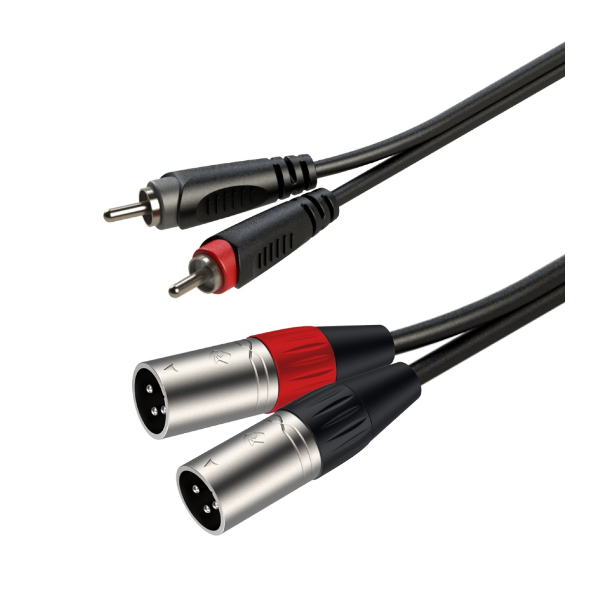 11784_4.jpg Cable Roxtone RACC190L2 2 Rca Macho A 2 Xlr Macho 2 Metros - Imagen 1