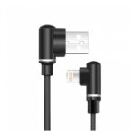 Cable Usb-Ios, Fichas 90?, Para Iphone, Ipad (Apple) 1 Metro