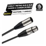 Cable Roxtone SMX200L1 Xlr A Xlr 1 Metro - Imagen 2