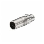 Adaptador Canon XLR Hembra 3P a Canon XLR Macho 5P Roxtone RA5XM3XF