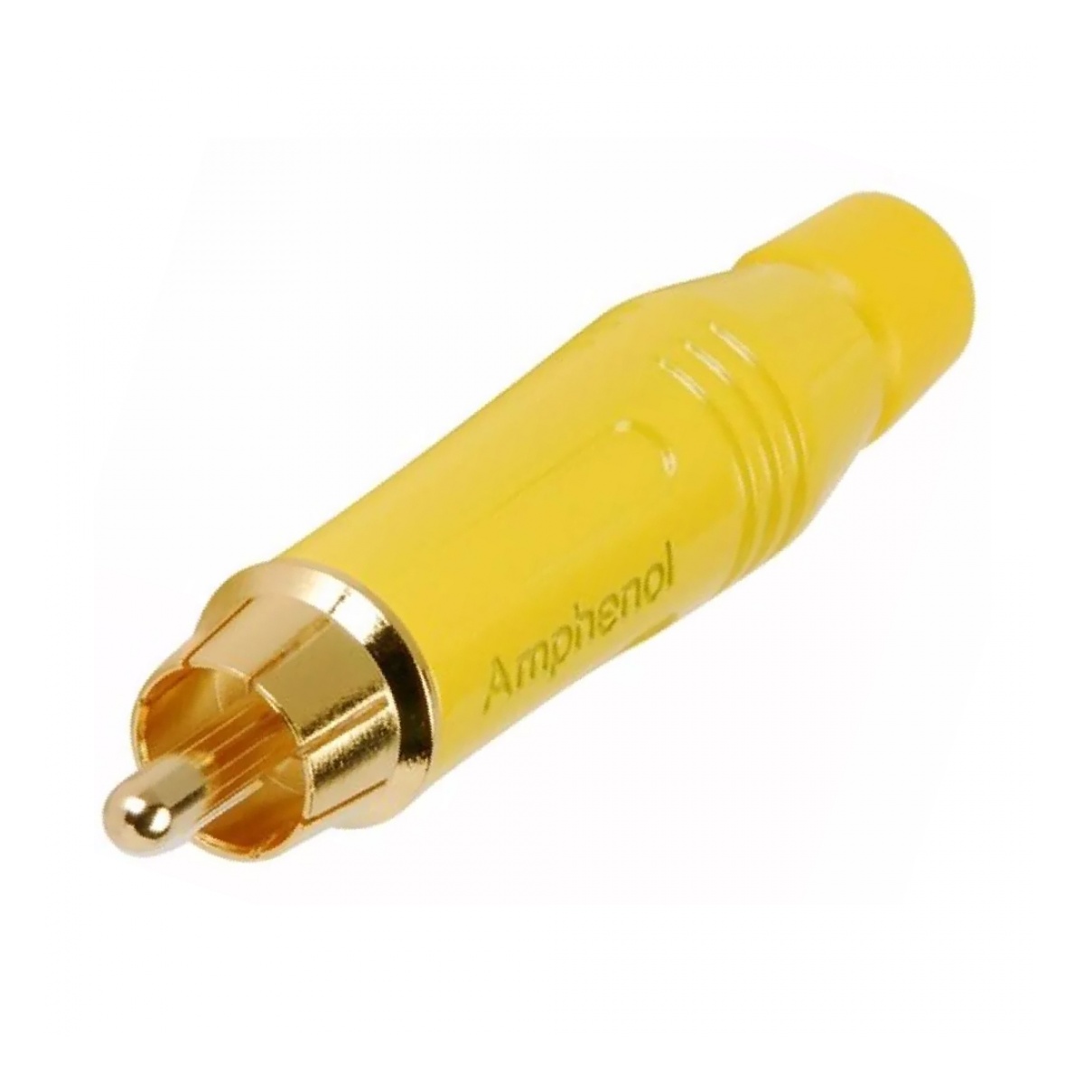13106_4.jpg Ficha Conector RCA Macho Amphenol ACPR-YEL Color Amarillo - Imagen 1