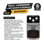 Pedal Compressor / Limiter Behringer Cl9 Guitarra Bajo - Imagen 5
