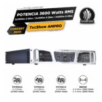 Amplificador de Potencia Analógica Tecshow Concert C:3600  - 2x800W RMS - Imagen 4