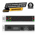 Ecualizador Grafico Behringer Fbq1502Hd 15 Bandas Estéreo - Imagen 2