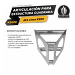 Cubo Hexagonal Para Estructura K900 Jk4 - Imagen 2