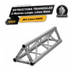 Estructura Triangular 240 X 240 Mm X 2 Mts Jk4 - Imagen 5