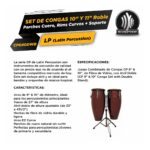 Set De Congas 10 Y 11 Dark Wood - Imagen 5
