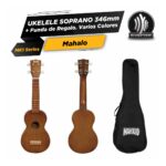 Ukelele Soprano Kahiro Sengon Marrón Oscuro Transparente - Imagen 3