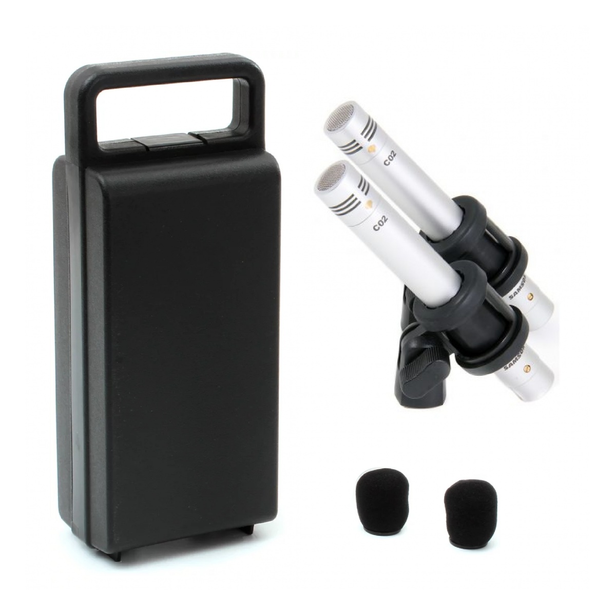 16986_4.jpg Par Micrófonos Samson C02 - Condenser Pencil Overheads - Imagen 1