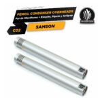 Par Micrófonos Samson C02 - Condenser Pencil Overheads - Imagen 3