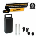 Par Micrófonos Samson C02 - Condenser Pencil Overheads - Imagen 4