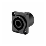 Ficha Chasis Speakon Macho Roxtone RS4MD-T - 4 Contactos