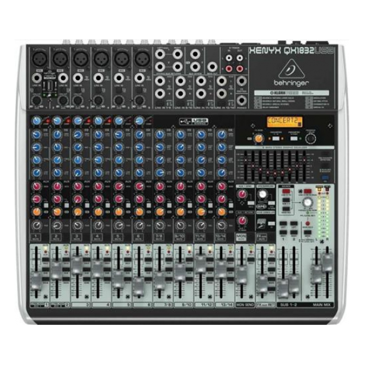 1744_4.jpg Mesa de Mezcla Analógica Behringer Xenyx QX1832USB - 14 Canales con Efectos y USB - Imagen 1