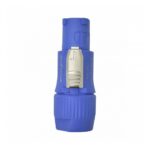 Ficha Conector Powercon Azul Macho (In) Roxtone RAC3FCI - Imagen 2