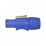 Ficha Conector Powercon Azul Macho (In) Roxtone RAC3FCI - Imagen 3