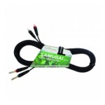 Cable Roxtone RACC150L2- 2 Rca macho A 2 Plug Macho mn 2 Metros - Imagen 2