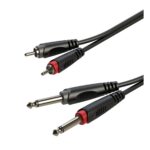 Cable Roxtone RACC150L2- 2 Rca macho A 2 Plug Macho mn 2 Metros