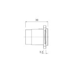 Ficha Chasis De Red Roxtone RAE8FD-C6 Metálica - Imagen 3