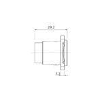 Ficha Chasis HDMI Hembra Metálica Roxtone RAH14D - Imagen 4