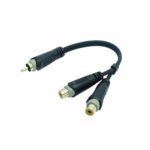 Cable Roxtone RAYC570L02 1 Rca Macho A 2 Rca Hembra 20 Cm - Imagen 2