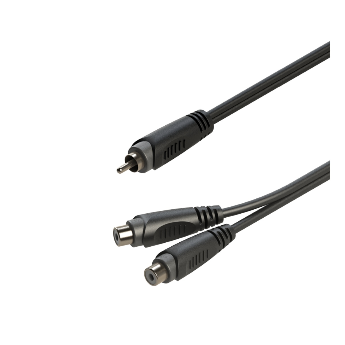 18282_4.jpg Cable Roxtone RAYC570L02 1 Rca Macho A 2 Rca Hembra 20 Cm - Imagen 1