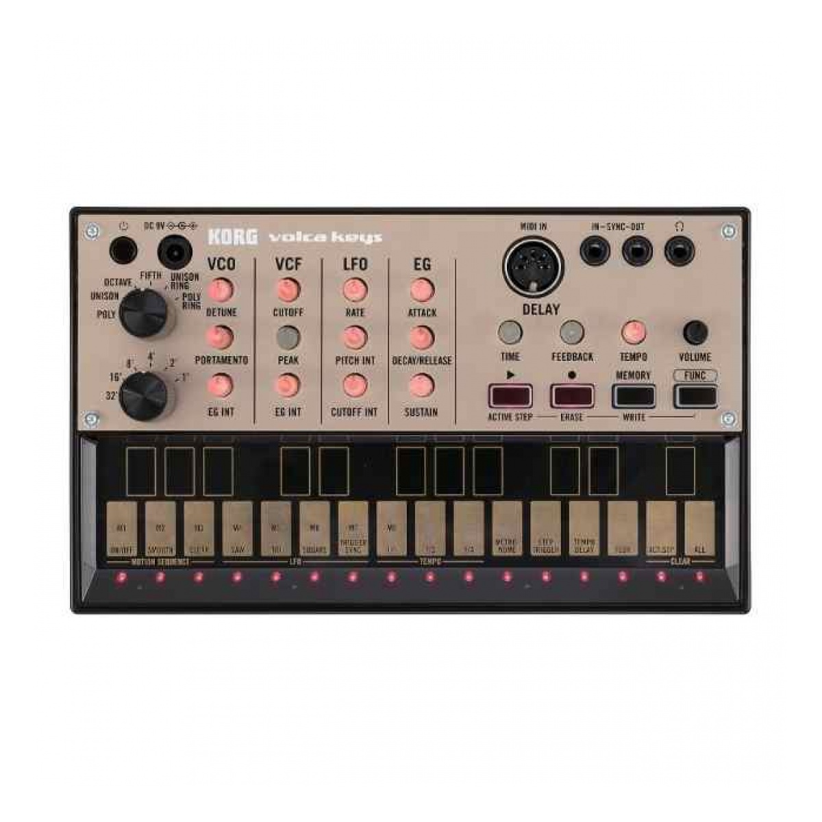 18558_4.jpg Sintetizador Korg Volca Keys Analógico Mini 27 Teclas - Imagen 1