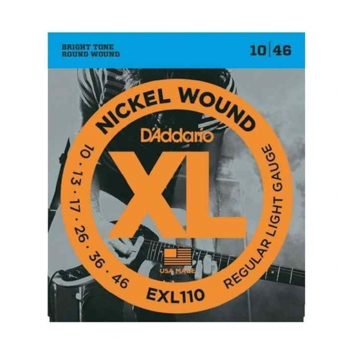 18740_4.jpg Encordado Daddario 0.10 Exl110 para Guitarra Electrica - Imagen 1