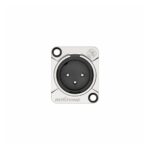 Chasis XLR Macho Roxtone RX3MD-NT Niquelada - Imagen 2