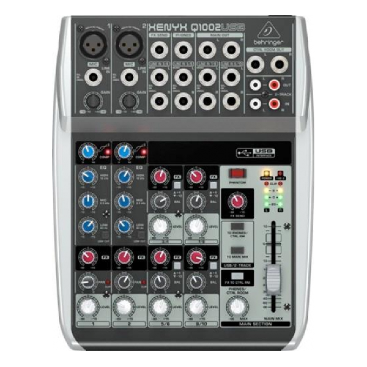 1902_4.jpg Mesa de Mezcla Analógica Behringer Xenyx Q1002USB - 10 Canales con USB - Imagen 1