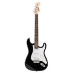 Guitarra Eléctrica Leonard Stratocaster Negra Le362Bk 3 Mic Single