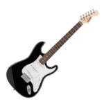 Guitarra Eléctrica Leonard Stratocaster Negra Le362Bk 3 Mic Single - Imagen 4