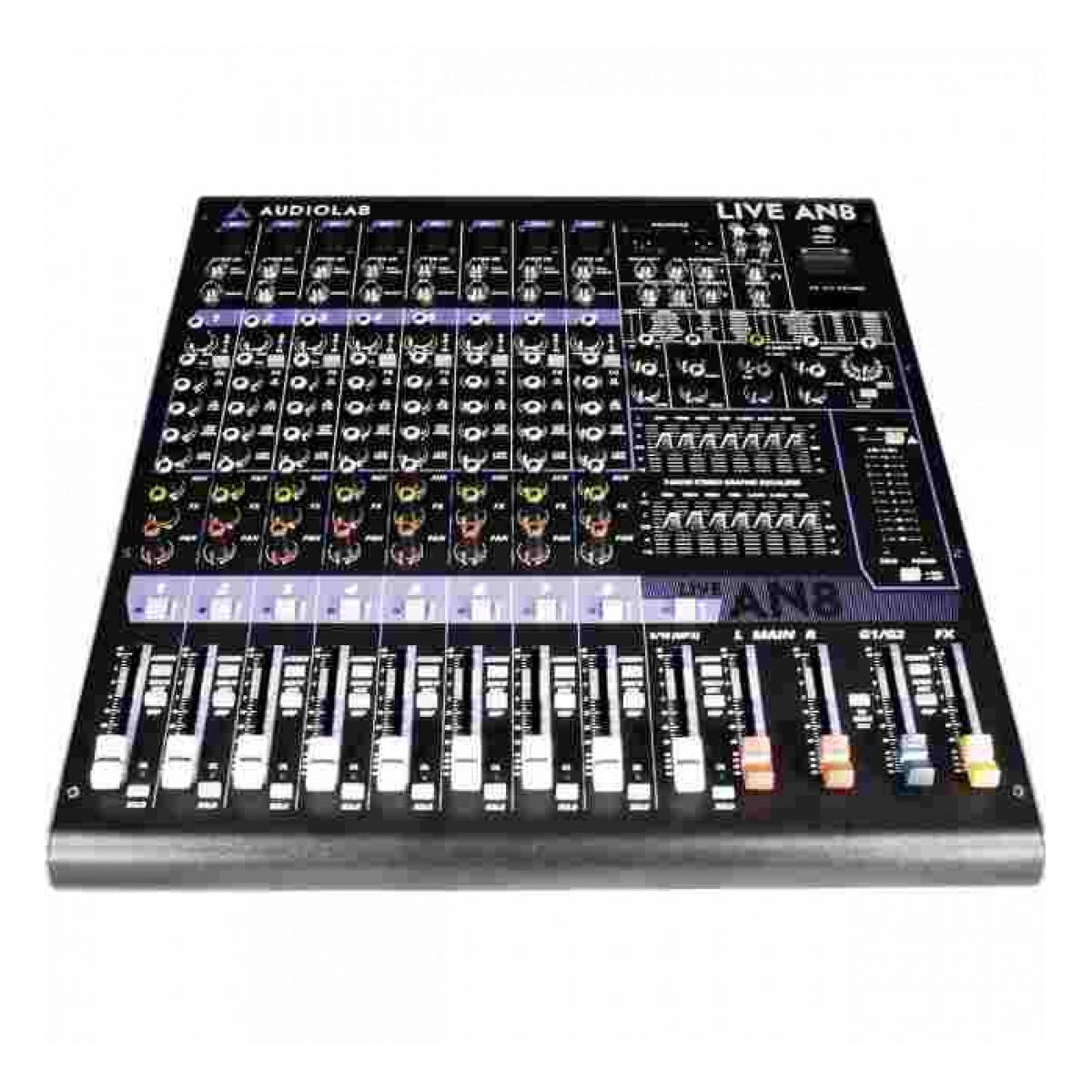 20026_4.jpg Mesa de Mezcla Analógica Tecshow Live AN8 - 8 Canales con Efectos y USB - Imagen 1