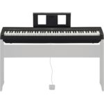 Piano Digital Yamaha P45 Negro de 88 Teclas Sensitivo, Polifonia de 64 Notas, USB y Reverb - Imagen 6