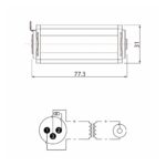 Caja Directa Pasiva Roxtone RA2DT-XMJF - Imagen 3