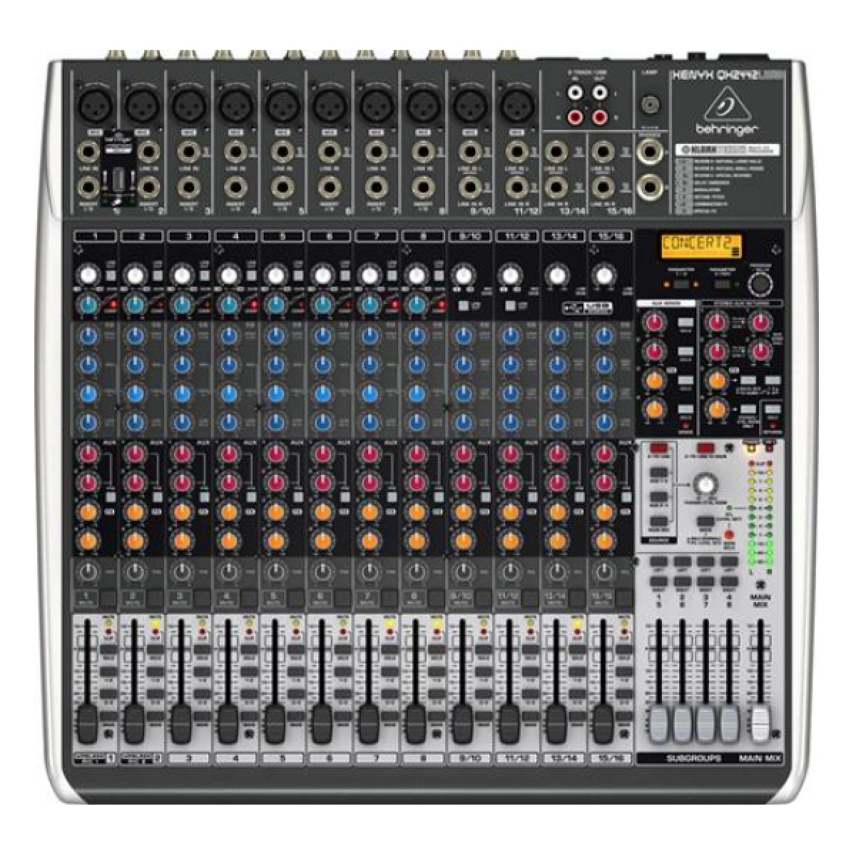 2100_4.jpg Mesa de Mezcla Analógica Behringer Xenyx QX2442USB - 16 Canales con Efectos y USB - Imagen 1