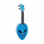 Ukelele Soprano Mahalo Alien Funda Metallic Azul