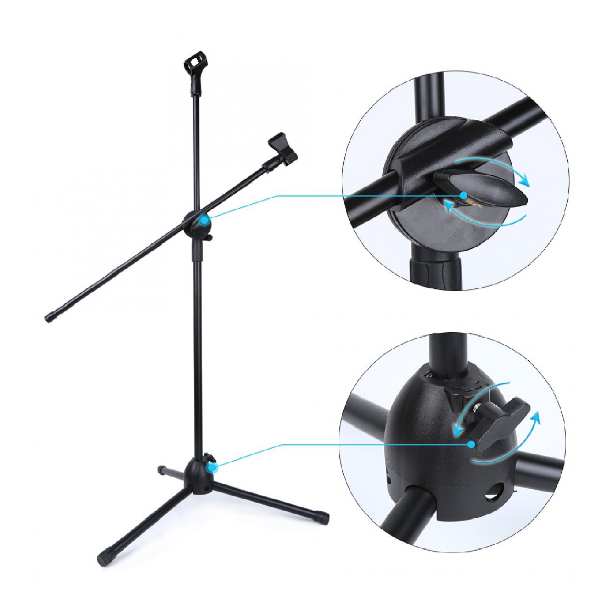 21552_4.jpg Pie De Micrófono Doble Pipeta Sms Ms70B - Imagen 1