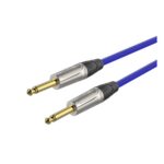 Cable Roxtone TGJJ100L6 Plug Mono A Plug Mono 6 Metros Azul