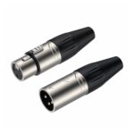Par De Fichas Roxtone XP3FM XLR Macho-Hembra