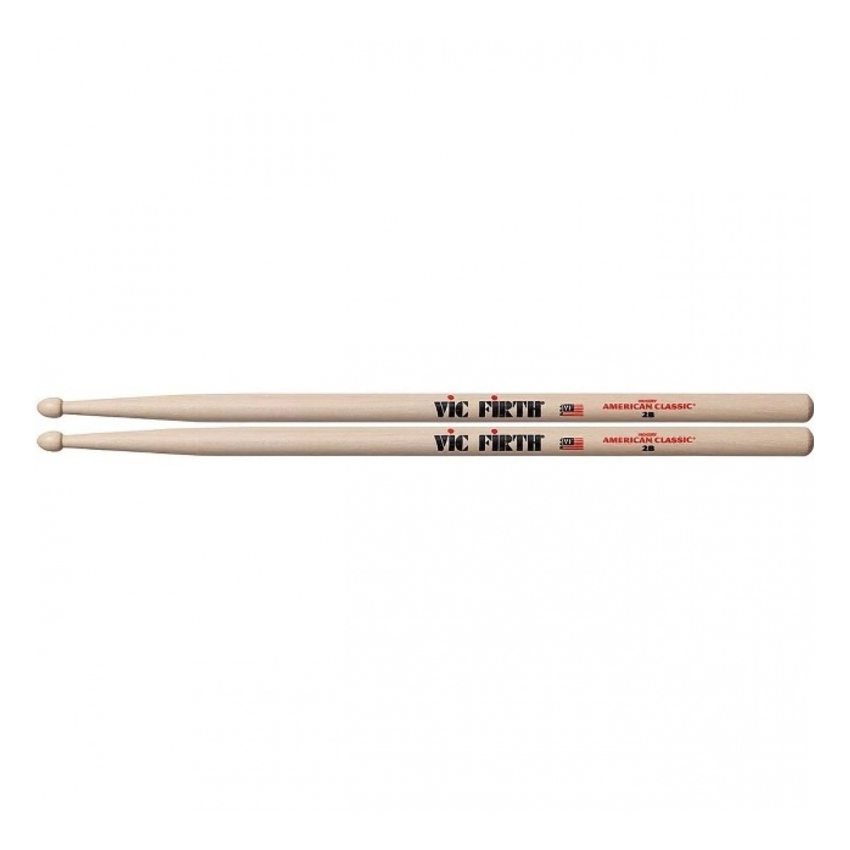 22819_4.jpg Palillo Vic Firth 2B American Classic Punta Madera - Imagen 1
