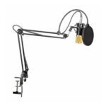 Soporte Pie de Micrófono Moon Pmm05 - Mesa Articulado - Imagen 3