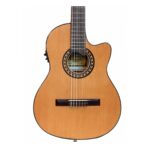 Guitarra Clásica Criolla Gracia Wilde Jr Con Corte Eq Fishman - Imagen 2