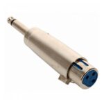 Adaptador Plug 6.5 Mono a Canon XLR Hembra Arwen AU31