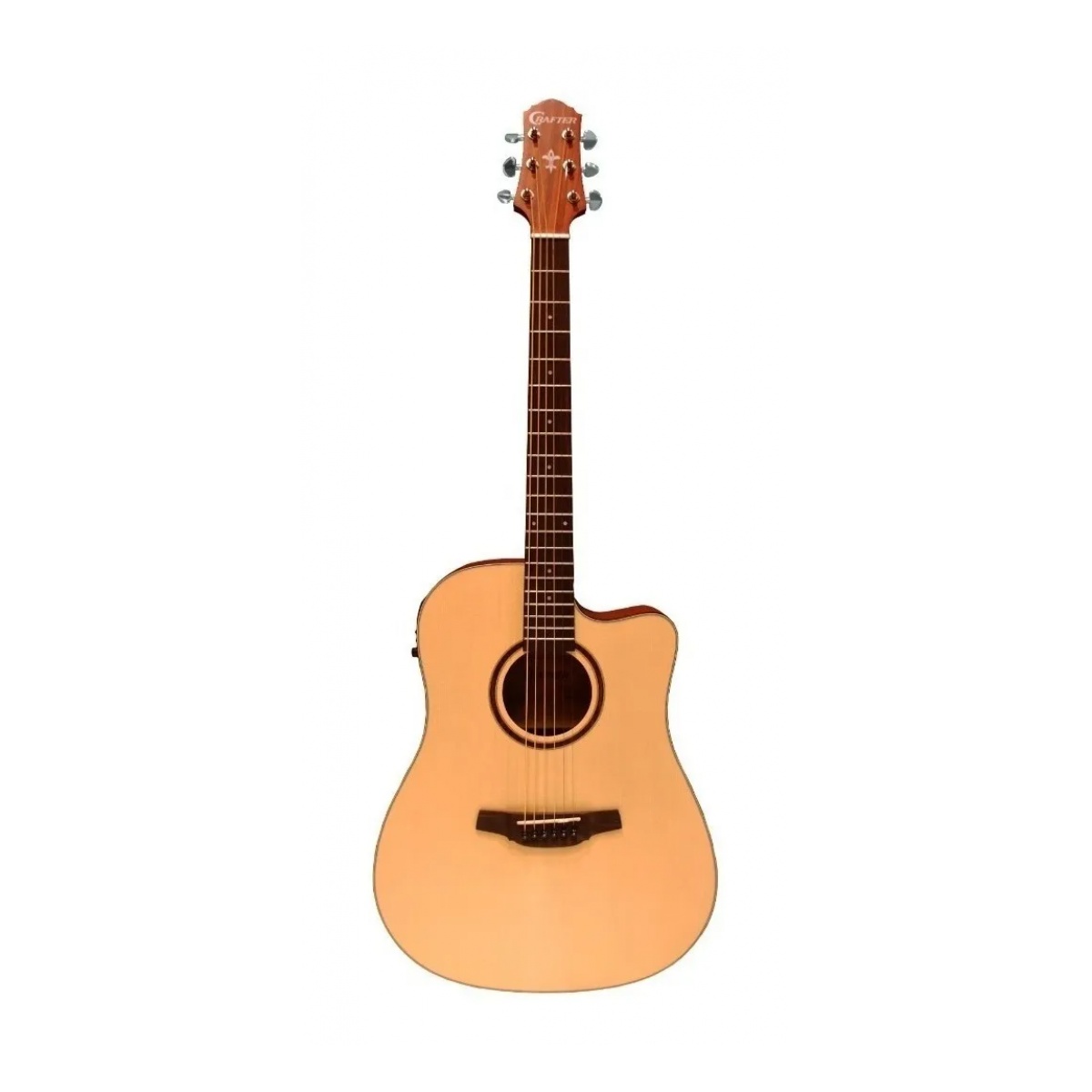 25012_4.jpg Guitarra Electroacústica Crafter Hd-100Ce Dreadnought Corte Eq Afinador - Imagen 1