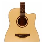 Guitarra Electroacústica Crafter Hd-100Ce Dreadnought Corte Eq Afinador - Imagen 3